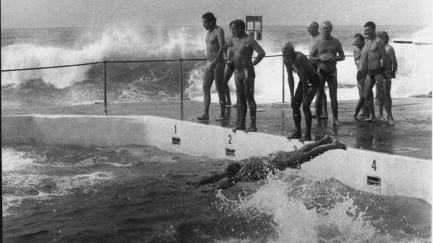 Bondi Icebergs in the male only days of 1983