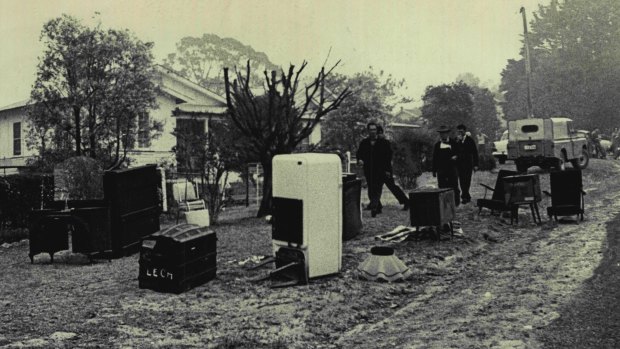 “The fire is coming, save something, save anything.” The scene in Bee Farm Road, Springwood on November 29, 1968