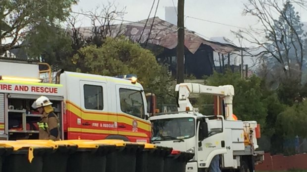 Fire gutted Brisbane's Morningside State School in Pashen Street early on Tuesday.