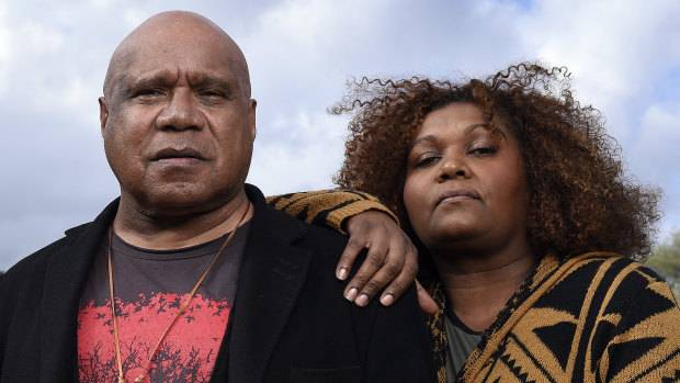 Archie Roach and Emma Donovan in Melbourne in September, 2015.