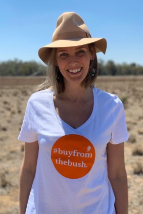 Grace Brennan, founder of the #buyfromthebush campaign. 