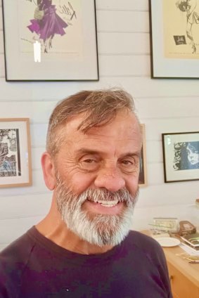 Mark Gebhardt is grateful to the volunteer firefighters who saved his home and livelihood.