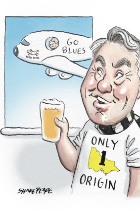 Deputy PM Richard Marles is more of an AFL man.