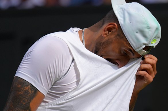 Australia’s Nick Kyrgios served a one-month ban for using cocaine. 