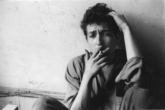 Bob Dylan aged 21 in 1962