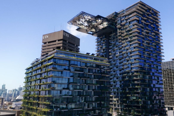 Central Park nestles into Sydney’s grungiest grunge-spot, beside Central Station.