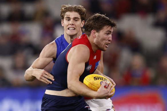 Jack Viney was excellent in the Dees’ win.