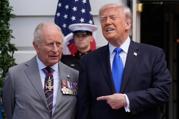 Trump has heaped praise on King Charles during the visit.