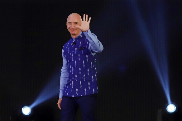 Amazon founder Jeff Bezos said his phone was hacked after opening a WhatsApp message.