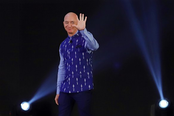 Amazon founder Jeff Bezos said his phone was hacked after opening a WhatsApp message.