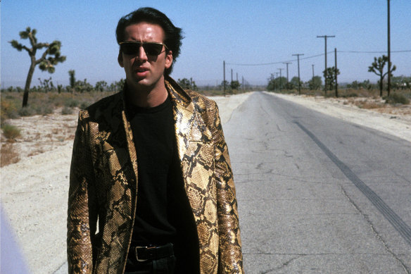 Nicolas Cage as Sailor Ripley in Wild at Heart.