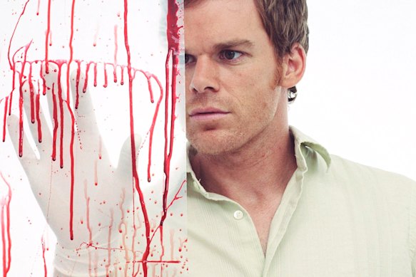 Michael C. Hall as Dexter Morgan. 