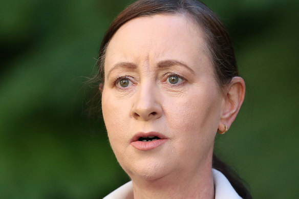 Health Minister Yvette D’Ath has criticised the federal government’s allocation of coronavirus vaccines to the state.