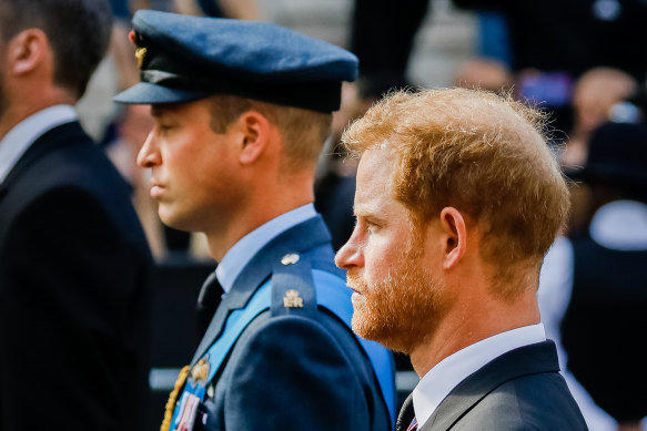 Harry and William were brought back together following their grandmother’s death.