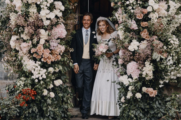 Princess Beatrice and Edoardo Mapelli Mozzi wed on Friday in an intimate ceremony in Windsor. 