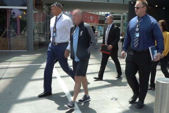 Detectives travelled to Queensland and arrested the man on Wednesday afternoon at an apartment complex in Surfers Paradise.