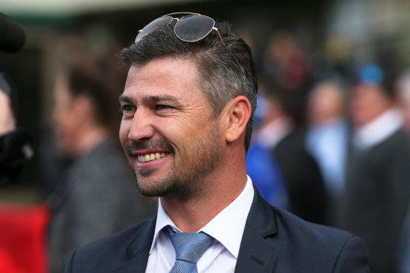 Trainer Brent Stanley hopes to send Dyslexic to stud a group winner.