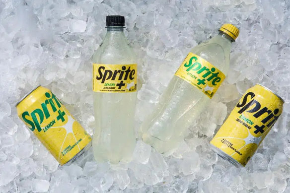 Sprite Lemon + contains too much caffeine to be considered suitable for children.