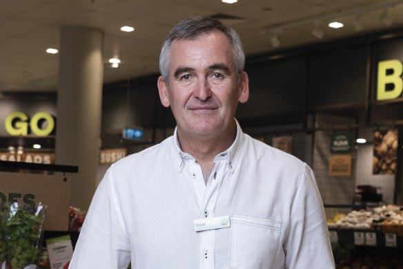 Woolworth’s chief executive Brad Banducci is anxious about Christmas.