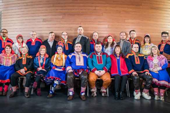 The elected members of the Sami parliament.