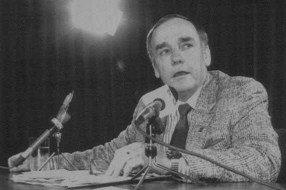 Geoff Muntz, a minister in the Bjelke-Petersen and Ahern governments, who died last year.