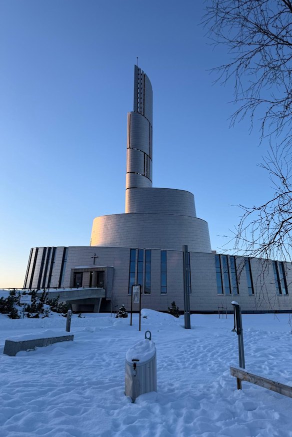 Northern Lights Cathedral, in Alta, Norway, the town in which the world’s first scientific research into the aurora borealis was conducted.