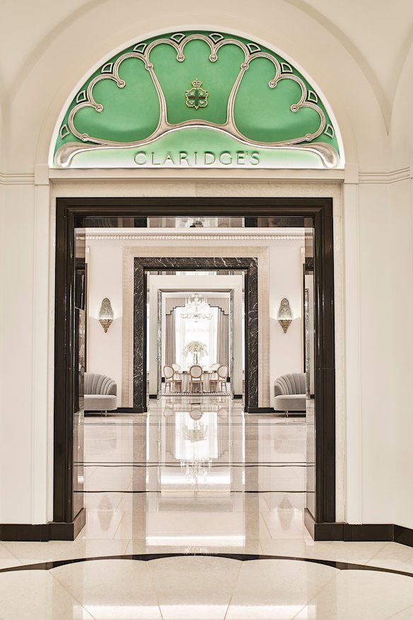The ballroom entrance.