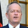 Bill Shorten and Anthony Albanese in September.