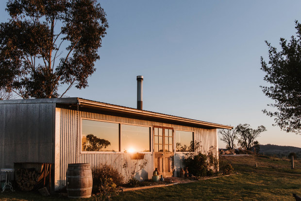 Shed by Zin at Lowe winery, Mudgee.