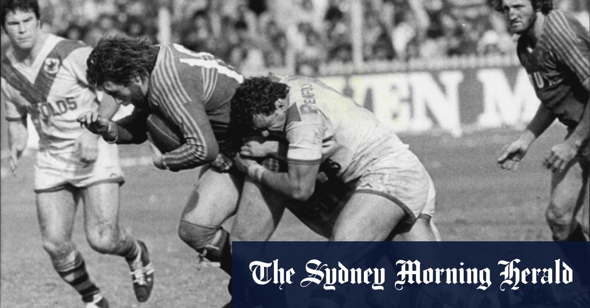 From the Archives, 1977 Historic Rugby League grand final draw