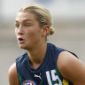 Ash Centra shapes as the likely No.1 pick at Monday’s AFLW draft. 