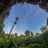 A garden grows in this sinkhole. Where will you find it?