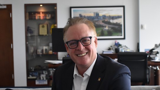 Perth Lord Mayor Bruce Reynolds.