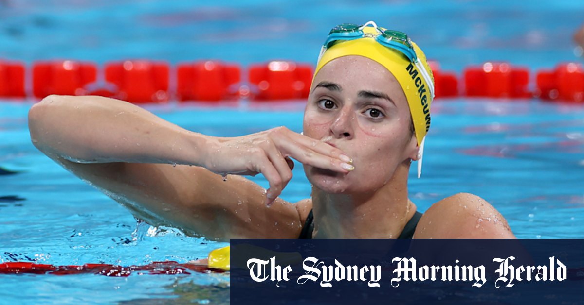 „Sie hat australische Geschichte geschrieben“: Kaylee McKeown verteidigt ...