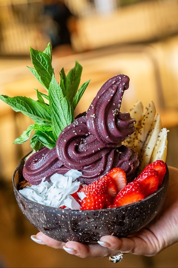 Acai bowls are a delicious alternative to ice-cream.