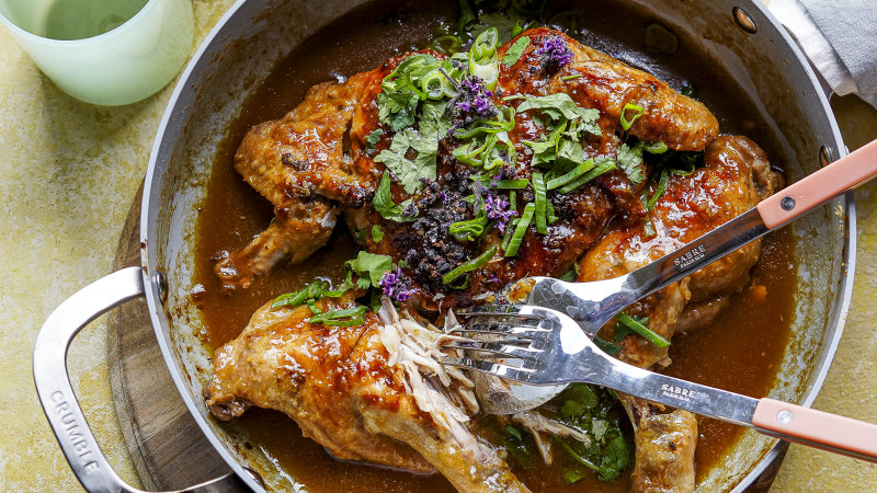 If life gives you lemonade, make this saucy six-ingredient chicken dish (yes, really)