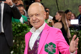 Box billionaire goes Pratty in pink at the Met Gala