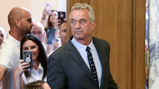 Robert F. Kennedy jnr has been a key part of the anti-vaccine movement for years. 