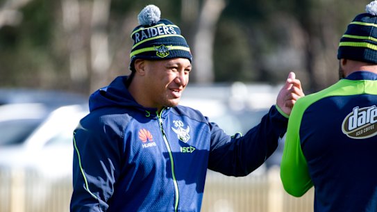 Raiders prop Josh Papalii revealed a Ricky Stuart spray got the forward pack back on track.