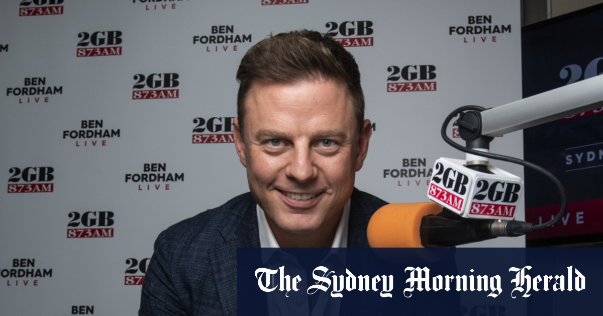 Ben Fordham z 2 GB analizuje rankingi radia z pierwszego roku