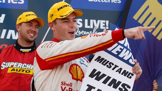 Scott McLaughlin has extended his lead at the top of the drivers' standings.