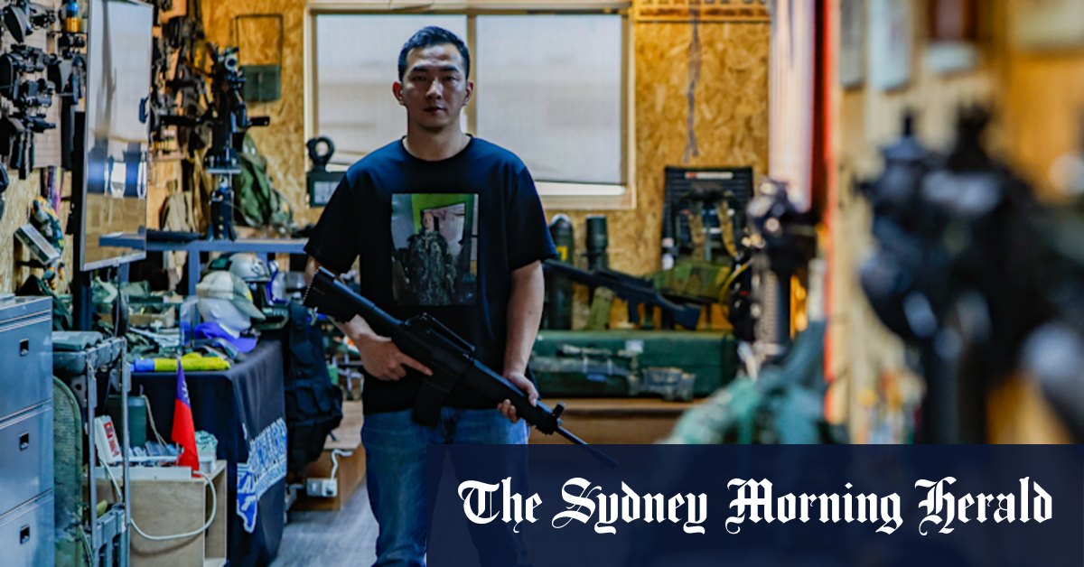 Taiwan self defence groups prepare for war with China