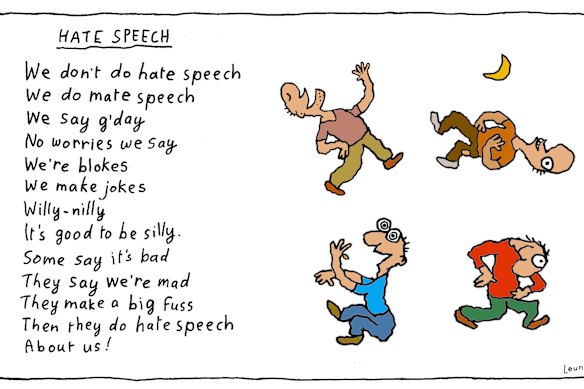 Hate speech.