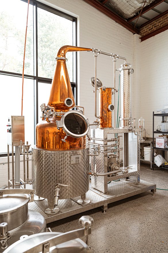 A distillery and bar in one.