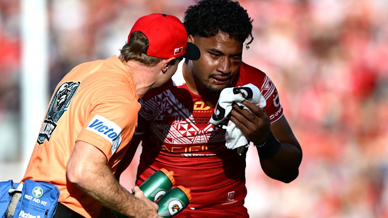 NRL proposes heavy bans for Tonga staff after Katoa concussion drama