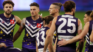 Fremantle failed in every department as the Cats purred to life in the wet at Optus Stadium.