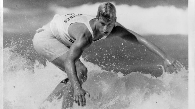 Occhilupo in 1985, the year after he topped the ASP rankings aged just 17.