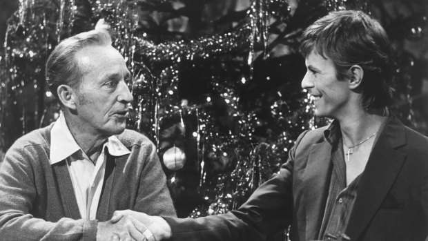 David Bowie and Bing Crosby made an unlikely pairing in Little Drummer Boy.