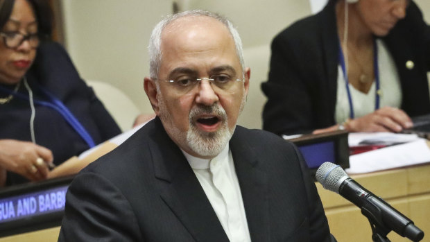 Iran's Foreign Minister Mohammad Javad Zarif says Tehran is close to clinching a deal on oil sales to Europe despite US sanctions.