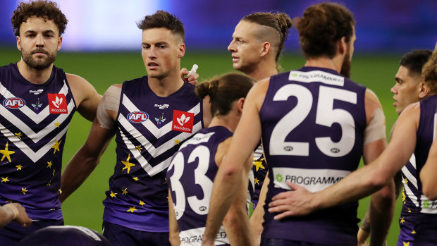 Fremantle failed in every department as the Cats purred to life in the wet at Optus Stadium.